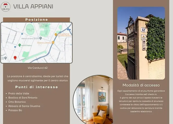 Апартаменты Enjoy - Appiani, Prato Della Valle Падуя